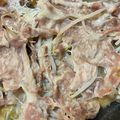 ココアLoveママ's cooksnap of when they made 簡単！豚バラともやしDEフライパン蒸し♪.