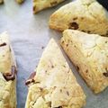 sachiまま's cooksnap of when they made HMで簡単チョコとくるみのスコーン♡.