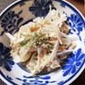 accohappy's cooksnap of when they made 新玉ねぎとサラダチキンの胡麻ドレ和え.