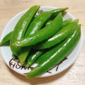 一番星寿美次郎's cooksnap of when they made スナップエンドウのぬか漬け♪.
