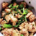 銀河のうさぎ's cooksnap of when they made パクチー豆腐チャンプルー(香菜豆腐炒め).
