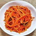＊なぁ＊'s cooksnap of when they made 野菜ジュースで絶品！ワンポットナポリタン.
