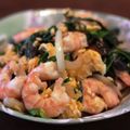 ウシ美's cooksnap of when they made ウェイパーで作る♥簡単♥海老ニラ玉炒め♥.