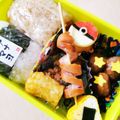 干芋くん's cooksnap of when they made お弁当に…おにぎり卵焼き～♬.