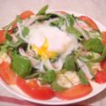 くっくのん's cooksnap of when they made 水菜とカニカマのサラダスパゲティー.