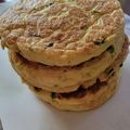 Arisonの台所☆'s cooksnap of when they made おからパウダーとサイリウム入り☆ネギ焼き.