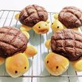 白玉11's cooksnap of when they made ミドリ☆カメロンパン.
