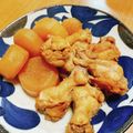 Emihann's cooksnap of when they made 鶏手羽元と大根の味ぽん煮.