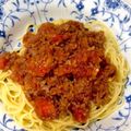 きなこ's cooksnap of when they made 超〜簡単！がっつり系ミートソース.