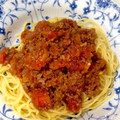 きなこ's cooksnap of when they made 超〜簡単！がっつり系ミートソース.