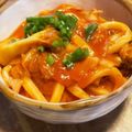 しふぉん★☆'s cooksnap of when they made 洋風トマトチーズ煮込みうどん.