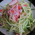 ＭＡＲＹ☆'s cooksnap of when they made きゅうりとかにかまのゴマ酢和え.