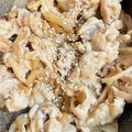 __おもち's cooksnap of when they made ◆簡単＊豚切り落とし味噌マヨ炒め◆.