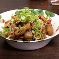 rikaakari's cooksnap of when they made おばんざい　竹輪と蒟蒻の甘辛炒め.