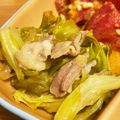 デコヘル's cooksnap of when they made 豚バラと春キャベツのやわらか炒め煮.