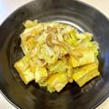 azbjbn's cooksnap of when they made 厚揚げとキャベツの中華炒め♪.