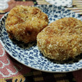 YuIRittsu's cooksnap of when they made うちのコロッケ♡母の味編.