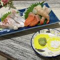Laufen's cooksnap of when they made *お塩とわさびで食べるお刺身*.