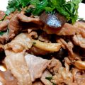 みれいく's cooksnap of when they made 簡単！美味♪豚こまとしめじの甘辛大葉炒め.
