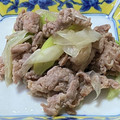 わっきー0424's cooksnap of when they made 激ウマ☆豚こまネギ塩焼き.