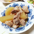 ネコかえる's cooksnap of when they made 我が家の角煮大根.