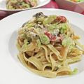 イベ長's cooksnap of when they made 豆乳で♡和風カルボナーラ.