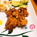 しろくま74☆'s cooksnap of when they made ♡玉ねぎでかさまし！豚コマの唐揚げ♡.