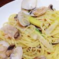 bigflowers's cooksnap of when they made 簡単手早く蛤スパゲッティ.