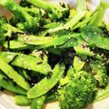 あまね's cooksnap of when they made 絹さやの塩昆布ナムル.