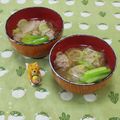 みかかめ's cooksnap of when they made イワシのつみれ汁.