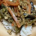 たべたべこ's cooksnap of when they made 簡単！美味い！茄子と春雨の旨辛肉味噌炒め.