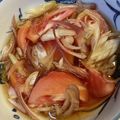 yu🐓's cooksnap of when they made 茗荷トマトの素麺つゆ.