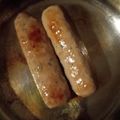 inLondon's cooksnap of when they made 生ソーセージの食べ方(茹でず、蒸し器).