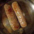 inLondon's cooksnap of when they made 生ソーセージの食べ方(茹でず、蒸し器).