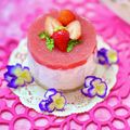 moko♪キッチン♪'s cooksnap of when they made 簡単混ぜるだけ✿ストロベリーチーズケーキ.