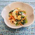 バカリャウ's cooksnap of when they made ♥小松菜の洋風サラダ♥.