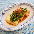 バカリャウ's cooksnap of when they made ☆簡単☆ニラだく厚揚げ.