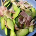 ＭＩ−ＳＡＮ's cooksnap of when they made 楽ちん♪ベーコンとズッキーニの塩炒め.