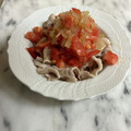 ナピト's cooksnap of when they made 冷しゃぶのトマトと玉ねぎの柚子胡椒ダレ.