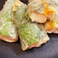 MizuhoBank's cooksnap of when they made ササミとチーズのライスペーパー揚げ.