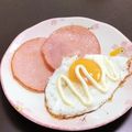 居酒屋まるみ's cooksnap of when they made ハムエッグにマヨネーズon.