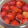 ばたみそーぱん☆'s cooksnap of when they made 簡単☆いちご酢☆.