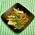 にきけん's cooksnap of when they made 時短！いんげん・にんじん・ちくわ胡麻和え.