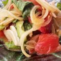 クックG1CG0C☆'s cooksnap of when they made 新玉ねぎとトマトのわさびサラダ.