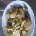 ばったアルト's cooksnap of when they made 簡単！エリンギと鶏むね肉の生姜照り焼き.