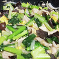 りんの気まぐれ料理's cooksnap of when they made 小松菜と卵のオイスターソース炒め☆.