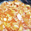 ブランシュkuu's cooksnap of when they made トマト缶　ベーコンと玉ねぎのパスタソース.