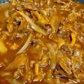 やよい・M's cooksnap of when they made デミグラスソース缶で簡単＊ハヤシライス.