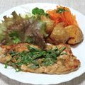 ぱふ's cooksnap of when they made あっさりポン酢で食べるトンテキ☆.