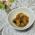 Laufen's cooksnap of when they made しらたきとベビーホタテのしぐれ煮.
